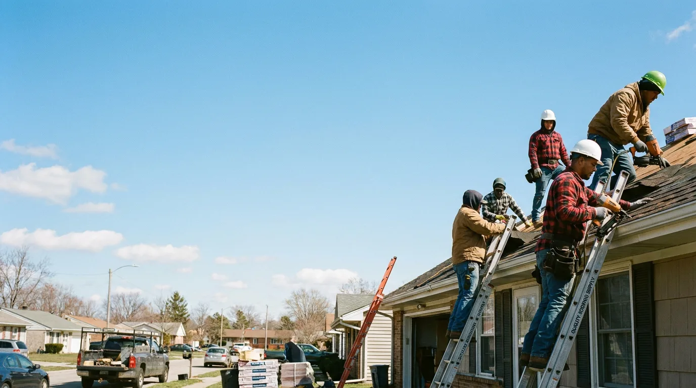 Roofing in Colchester, IL near me